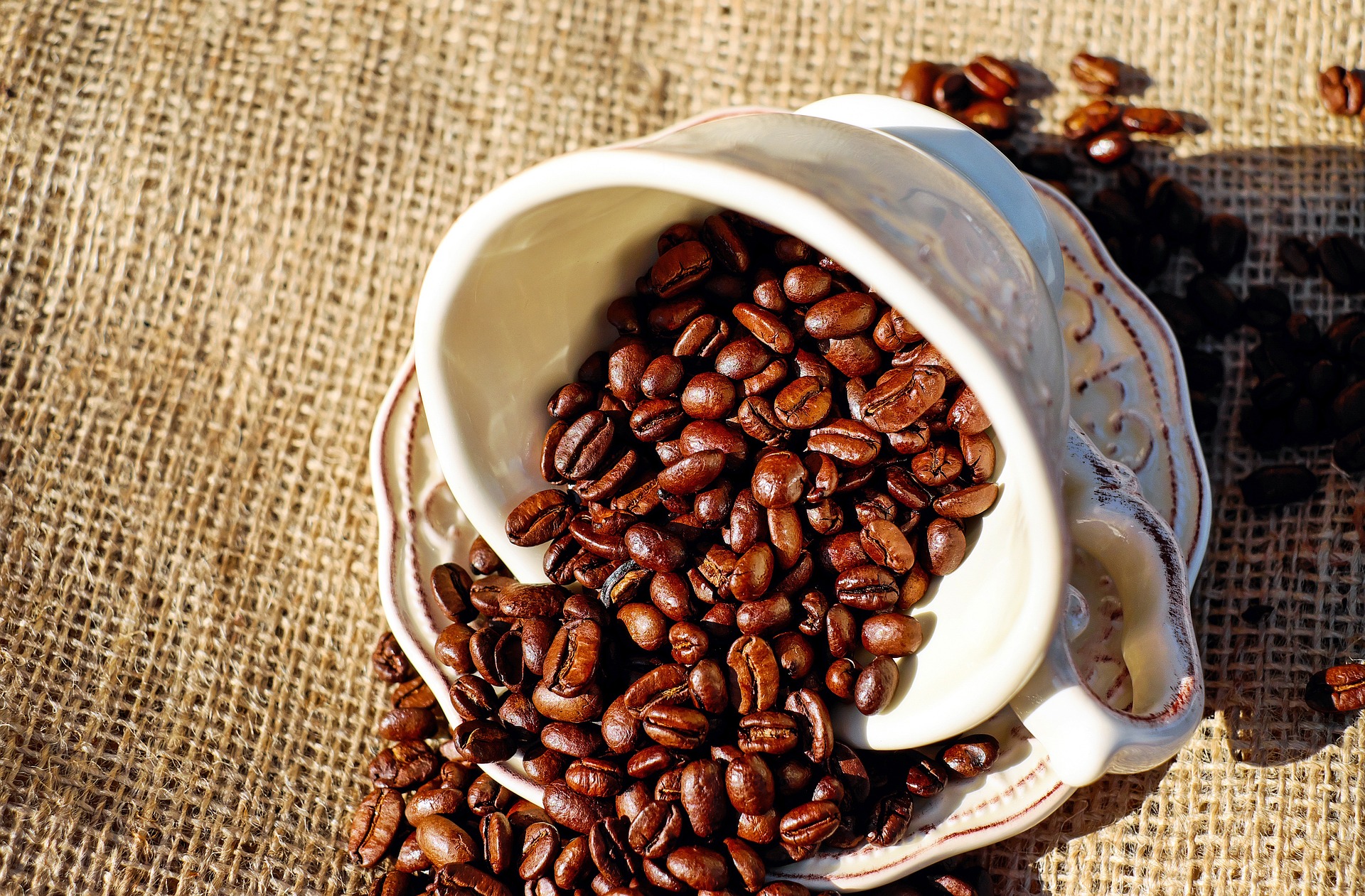 Daar is-ie dan: de goede oude koffieboon: zelfs gedécafeïneerd is hij nog goed voor een overlijdenskans vermindering van 14%.